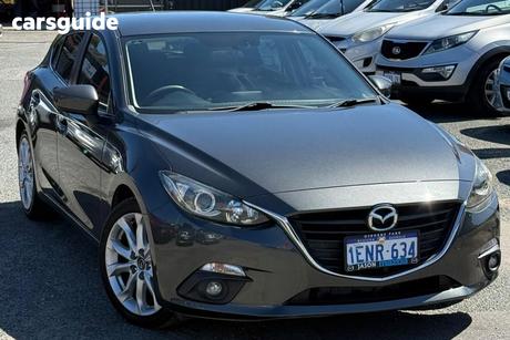 Grey 2014 Mazda 3 Hatchback Sp25