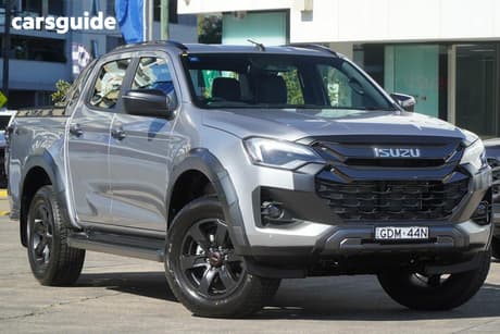 Silver 2026 Isuzu D-MAX Crew Cab Utility X-Terrain (4X4)