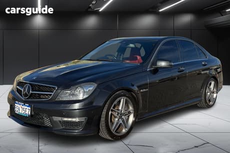 Grey 2011 Mercedes-Benz C63 Sedan Amg