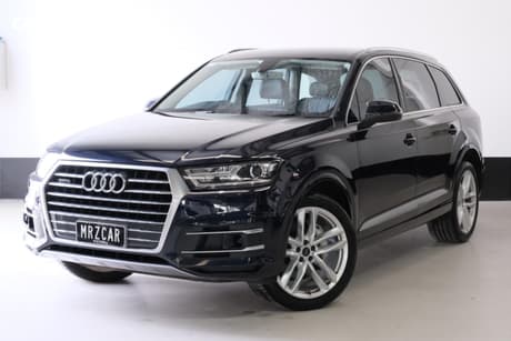 Blue 2016 Audi Q7 Wagon 3.0 Tdi Quattro (160Kw)