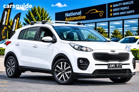 White 2017 Kia Sportage Wagon Si Premium (Fwd)