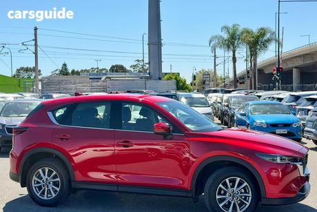 Red 2023 Mazda CX-5 Wagon G25 Maxx Sport (Fwd)