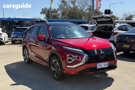 Red 2024 Mitsubishi Eclipse Cross Wagon Exceed Phev (Awd)