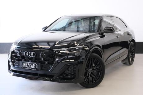 Black 2025 Audi Q8 Wagon 55 Tfsi Quattro S Line Mhev