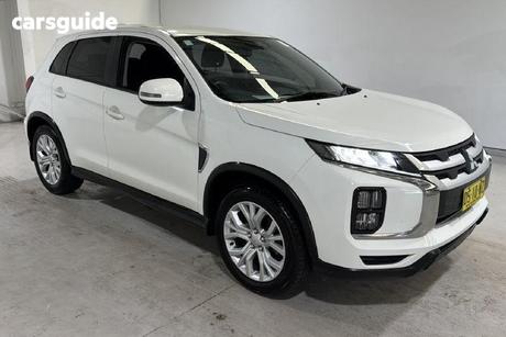 White 2020 Mitsubishi ASX Wagon Es Adas ( 2Wd)