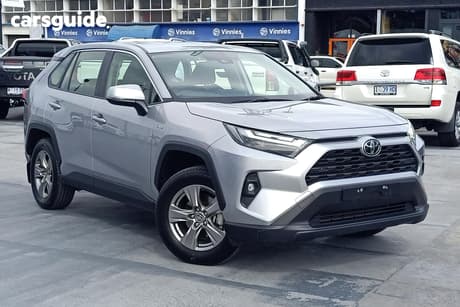 Silver 2025 Toyota RAV4 Wagon Gx (Awd) Hybrid