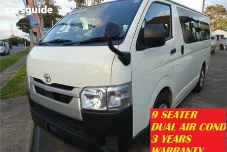 White 2021 Toyota HiAce Van Dx Long
