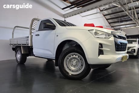 White 2022 Isuzu D-MAX Cab Chassis Sx (4X2) High-Ride