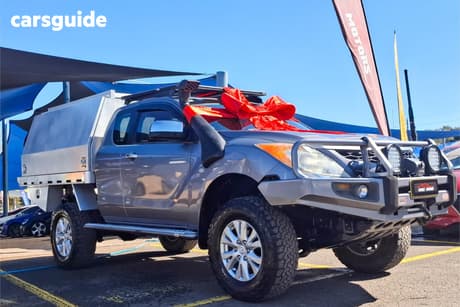 Grey 2014 Mazda BT-50 Freestyle Utility Xtr (4X4)