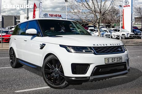 White 2019 Land Rover Range Rover Sport Wagon Sdv6 Se (183Kw)