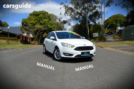 White 2016 Ford Focus Hatchback Trend