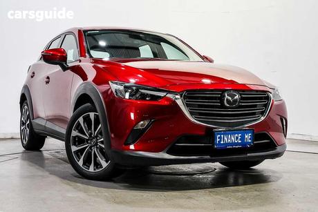 Red 2025 Mazda CX-3 Wagon G20 Pure