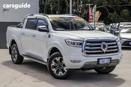 White 2024 GWM UTE Dual Cab Utility Cannon (4X4)