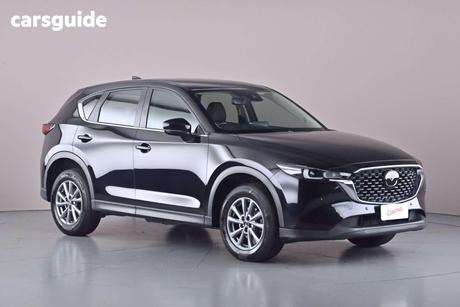 Black 2022 Mazda CX-5 Wagon Touring (Awd)
