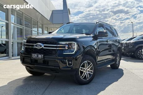 Black 2025 Ford Everest Wagon Trend (4Wd)