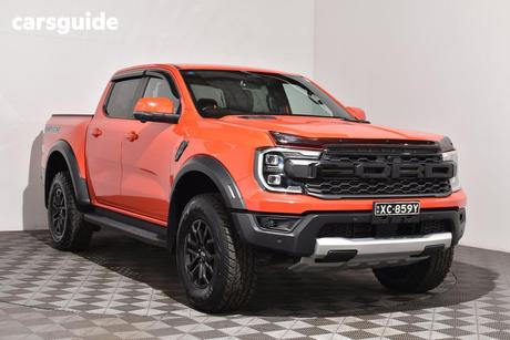 Orange 2022 Ford Ranger Double Cab Pick Up Raptor 3.0 (4X4)