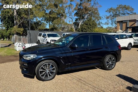 Black 2018 BMW X3 Wagon Xdrive 30I