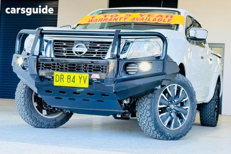 White 2017 Nissan Navara Double Cab Utility Rx (4X2)