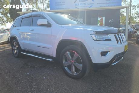 White 2016 Jeep Grand Cherokee Wagon Limited (4X4)