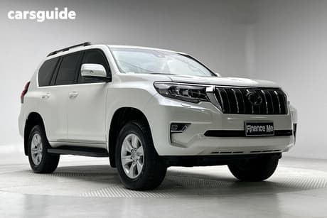 White 2021 Toyota Landcruiser Prado Wagon Gxl