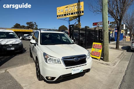 White 2015 Subaru Forester Wagon 2.5I-S