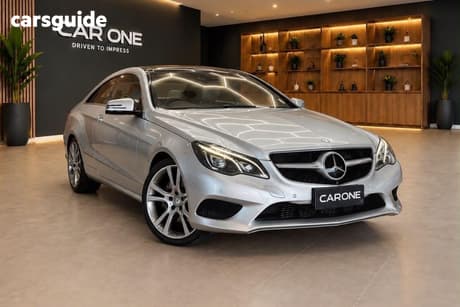 Silver 2015 Mercedes-Benz E250 Coupe