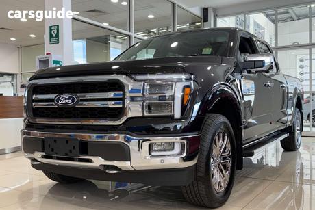 Black 2024 Ford F150 Double Cab Pick Up Lariat Lwb (4Wd)