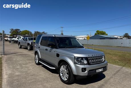 Silver 2014 Land Rover Discovery 4 Wagon 3.0 Sdv6 Hse