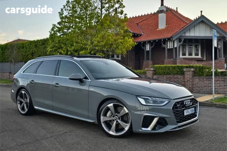 Grey 2021 Audi A4 Wagon Avant 45 Tfsi Quat S Line Mhev