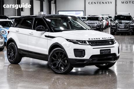 White 2016 Land Rover Range Rover Evoque SUV TD4 180 SE 4X4
