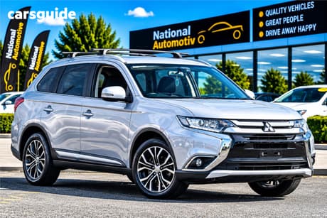 Silver 2016 Mitsubishi Outlander Wagon Ls (4X2)