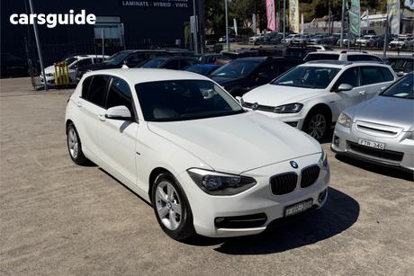White 2011 BMW 118I Hatchback 18I
