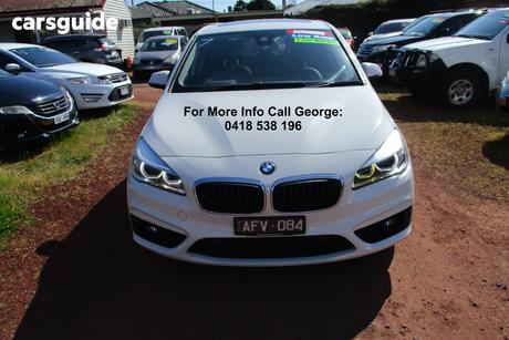 White 2015 BMW 220I Wagon Active Tourer Sport Line