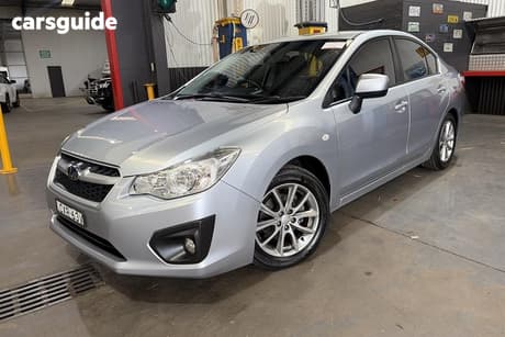 Silver 2014 Subaru Impreza Sedan 2.0I (Awd)