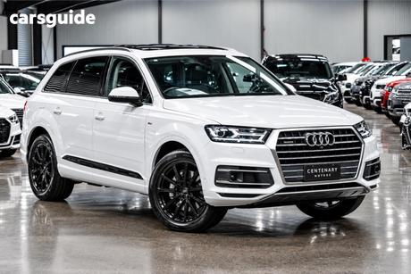 White 2017 Audi Q7 Wagon 3.0 Tdi Quattro (160Kw)