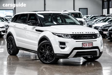 White 2013 Land Rover Range Rover Evoque SUV TD4 DYNAMIC 4X4