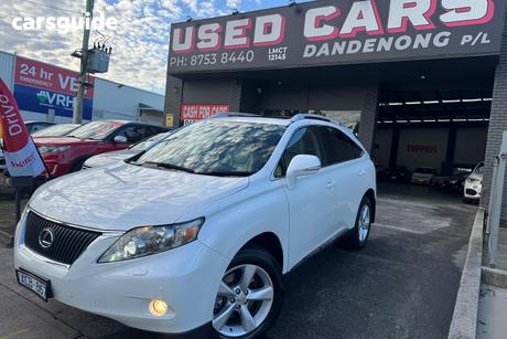 White 2009 Lexus RX350 Wagon Prestige