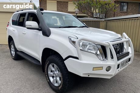 White 2016 Toyota Landcruiser Prado Wagon Gxl (4X4)