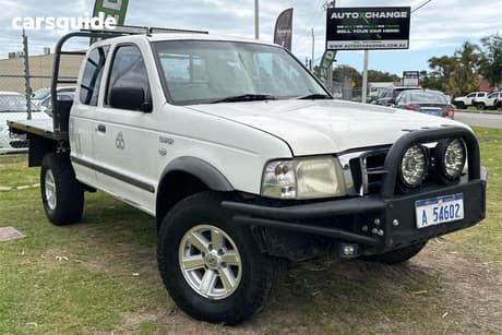 White 2005 Ford Courier Super Cab Pickup Xl (4X4)