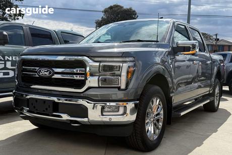 Grey 2024 Ford F150 Double Cab Pick Up Lariat Swb (4Wd)