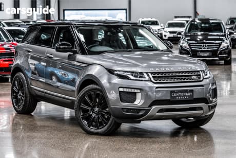 Grey 2016 Land Rover Range Rover Evoque SUV TD4 180 SE 4X4
