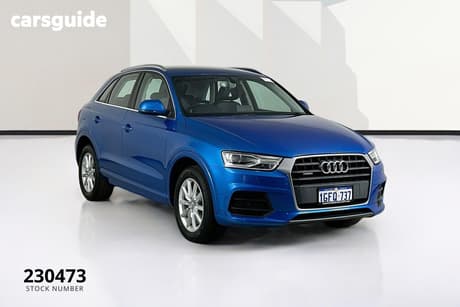 Blue 2015 Audi Q3 Wagon 2.0 Tdi Sport Quattro (135Kw)