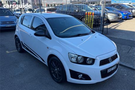 White 2015 Holden Barina Hatchback X