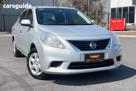 Grey 2012 Nissan Almera Sedan St