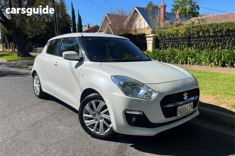 White 2022 Suzuki Swift Hatchback Gl (Qld)