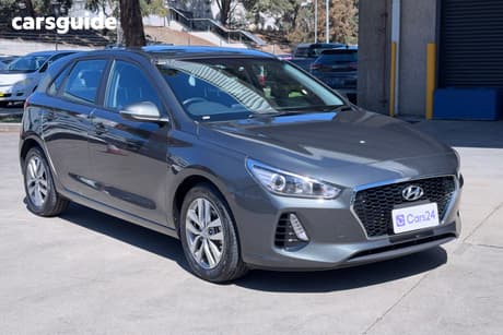 Grey 2020 Hyundai I30 Hatchback Active