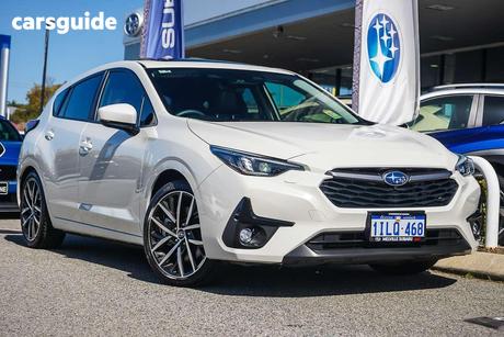 White 2025 Subaru Impreza Hatchback 2.0S (Awd)