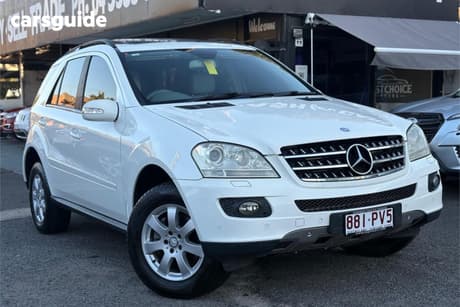 White 2008 Mercedes-Benz ML SUV ML280 CDI 4X4
