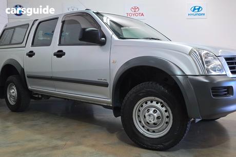 Silver 2002 Holden Rodeo Space Cab Pickup Lx