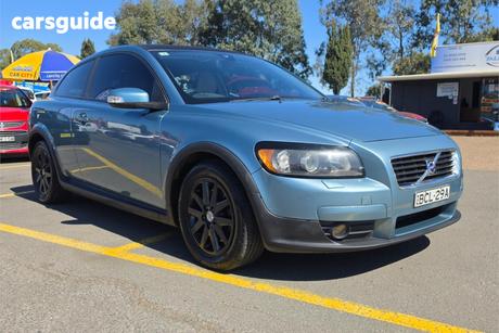 Blue 2007 Volvo C30 Hatchback Le